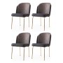 HANAH HOME Set 4 stolice Dore 132 V4 - slika 1