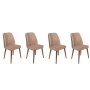 HANAH HOME Set 4 stolice Alfa 463 V4 - slika 1
