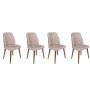 HANAH HOME Set 4 stolice Alfa 465 V4 - slika 1