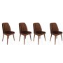 HANAH HOME Set 4 stolice Alfa 466 V4 - slika 1