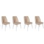 HANAH HOME Set 4 stolice Alfa 494 V4 - slika 1