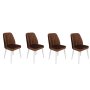 HANAH HOME Set 4 stolice Alfa 496 V4 - slika 1
