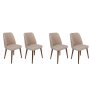 HANAH HOME Set 4 stolice Tutku 346 V4 - slika 1