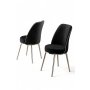 HANAH HOME Set 4 stolice Pefa Black Chrome - slika 2