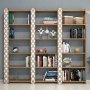 HANAH HOME City 3 Walnut White - slika 2