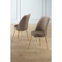 HANAH HOME Set 4 stolice Pefa Cappuccino Gold - slika 1
