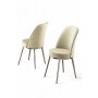 HANAH HOME Set 4 stolice Pefa Cream Chrome - slika 2