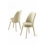 HANAH HOME Set 4 stolice Pefa Cream Gold - slika 2