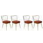 HANAH HOME Set 4 stolice Yıldız 925 V4 - slika 1