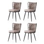 HANAH HOME Set 4 stolice Kusaklı 222 V4 - slika 1