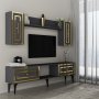 HANAH HOME TV polica Viola Anthracite - slika 2