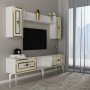 HANAH HOME TV polica Viola White - slika 2