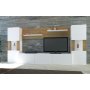 HANAH HOME TV polica Lore White Teak - slika 2