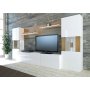 HANAH HOME TV polica Lore White Teak - slika 3