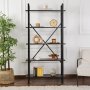 HANAH HOME Elysian Wood Black Black - slika 2