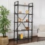 HANAH HOME Elysian Wood Black Black - slika 1