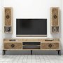 HANAH HOME TV polica Samba Oak - slika 3