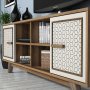 HANAH HOME TV polica Ayla Walnut Cream - slika 4