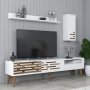 HANAH HOME TV polica Valensiya White - slika 3