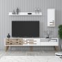HANAH HOME TV polica Valensiya White - slika 1