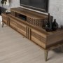 HANAH HOME TV polica Eylul Walnut - slika 4