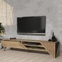 HANAH HOME TV polica Beril 2 Oak - slika 2