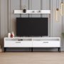 HANAH HOME TV polica Istanbul White - slika 1