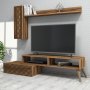 HANAH HOME TV polica Planet Walnut Walnut - slika 1