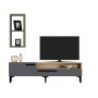 HANAH HOME TV polica Zera - Anthracite - slika 4
