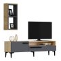 HANAH HOME TV polica Zera - Anthracite - slika 5
