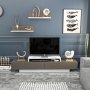 HANAH HOME TV polica Lusi White Brown - slika 1