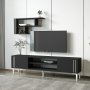 HANAH HOME TV polica Snow Set Anthracite - slika 2