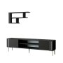 HANAH HOME TV polica Snow Set Anthracite - slika 5