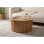 HANAH HOME Lugias Beech Stol za kafu - slika 1