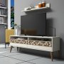 HANAH HOME TV polica Line Cream - slika 1