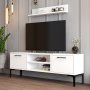HANAH HOME TV polica Riga White - slika 2