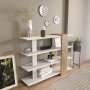 HANAH HOME Nur White Walnut - slika 3