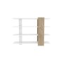 HANAH HOME Nur White Walnut - slika 5