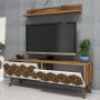 HANAH HOME TV polica Nisan Walnut - slika 2