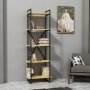HANAH HOME Elston 600 2 Black Oak - slika 2