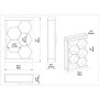 HANAH HOME Artemis Oak White - slika 5
