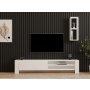 HANAH HOME TV polica Naz White - slika 2