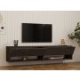 HANAH HOME TV polica Arges Anthracite - slika 3