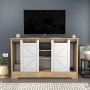 HANAH HOME TV polica Ahris Oak White - slika 2