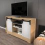 HANAH HOME TV polica Nisay Sapphire White - slika 3