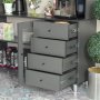 HANAH HOME Grano 140 Anthracite Višenamenski kabinet - slika 5