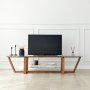 HANAH HOME TV polica Amalfi Walnut - slika 2