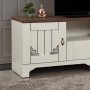 HANAH HOME TV polica Gazel 140 White Brown - slika 2