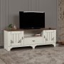 HANAH HOME TV polica Gazel 140 White Brown - slika 1