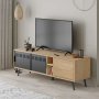 HANAH HOME TV polica Lulia Sapphıre Oak - slika 2